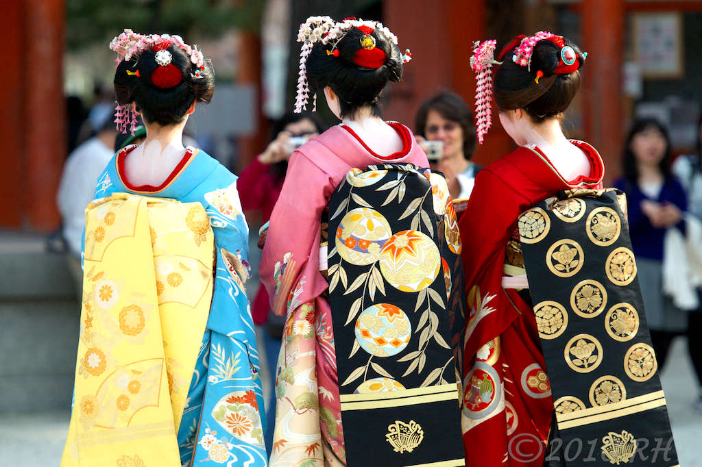 Resultado de imagen de geishas y maikos